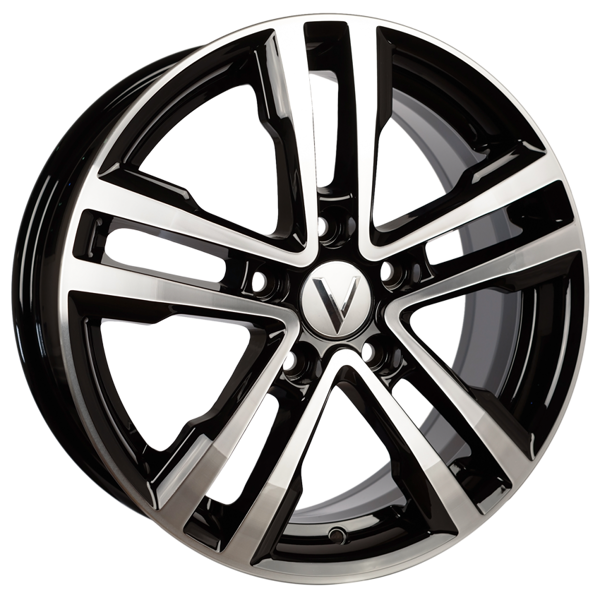 Вектор В197 6,5x16 5*100 Et:48 Dia:56,1 алмаз черный