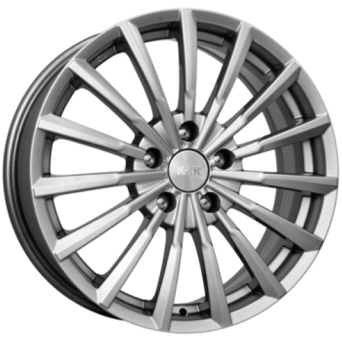 K&K Акцент 5,5x14 4*100 Et:43 Dia:60,1 блэк платинум