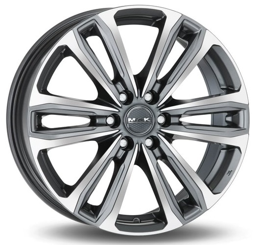 MAK Safari 6 7,5x17 6*139,7 Et:30 Dia:112 Gun Met-Mirror Face