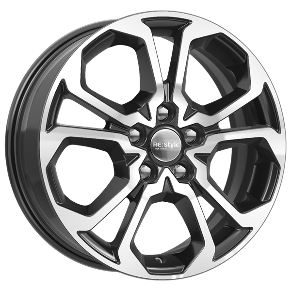 K&amp;K КС892 6,5x17 5*114,3 Et:50 Dia:66,1 алмаз чёрный
