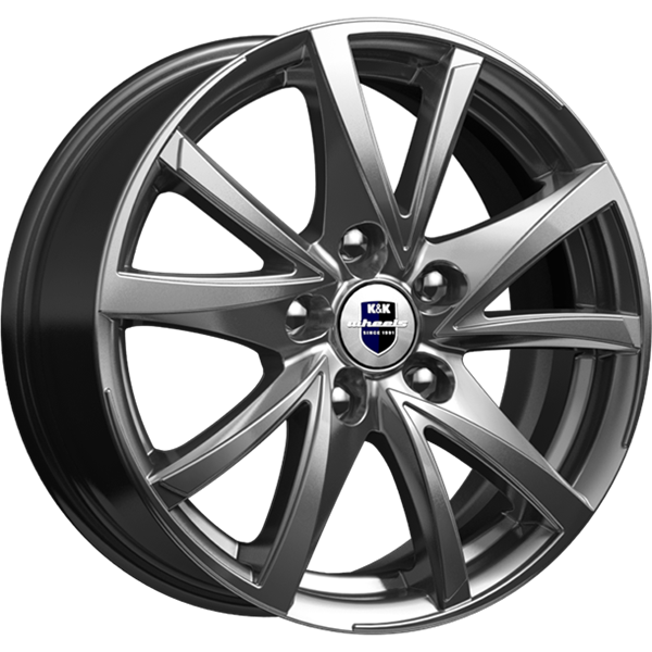 K&amp;K Игуана 6,5x16 5*114,3 Et:50 Dia:66,1 Дарк Платинум