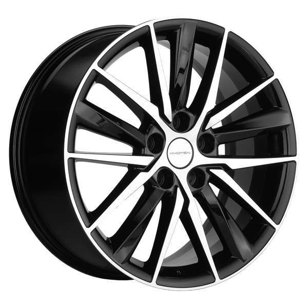 Khomen 1807 8x18 5*114,3 Et:46 Dia:67,1 Black-FP