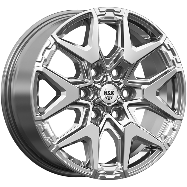 K&amp;K Гангут (КС1176) 7,5x18 6*139,7 Et:60 Dia:95,1 дарк платинум
