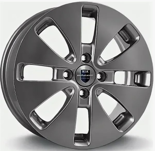 K&amp;K Rio (КС 582) 6x15 4*100 Et:46 Dia:54,1 дарк платинум