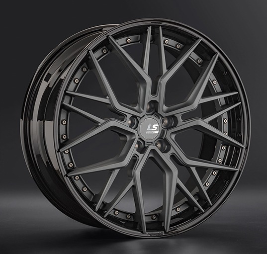 LS Forged FG35 9x22 5*120 Et:43 Dia:72,6 MGM/BK