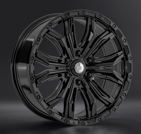 LS wheels LS1376 9x20 6*139,7 Et:25 Dia:100,1 bk
