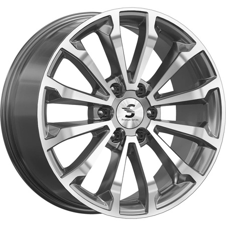 Premium Series КР006 8,5x20 6*139,7 Et:33 Dia:67,1 Diamond Gloss Graphite