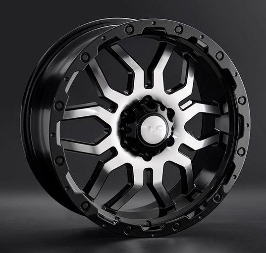 LS wheels LS1285 8x17 6*139,7 Et:10 Dia:110,1 bkf