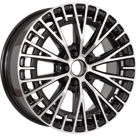 KDW KD1730 7x17 5*114,3 Et:45 Dia:67,1 Black_Front_Polished