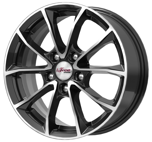 iFree Джет 6,5x16 5*114,3 Et:43 Dia:67,1 Блэк Джек