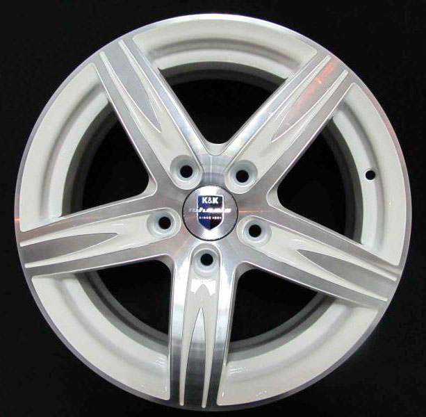 K&amp;K Андорра 6x15 5*114,3 Et:45 Dia:67,1 алмаз вайт