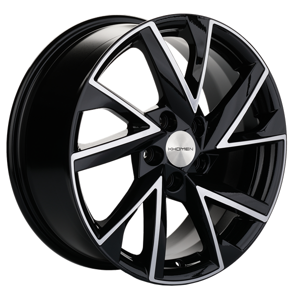 Khomen 1714 7x17 5*112 Et:40 Dia:57,1 Black-FP