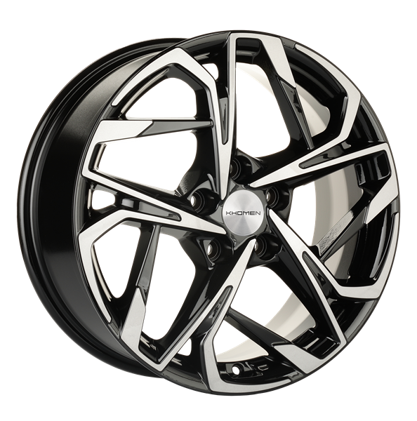 Khomen 1716 7x17 5*108 Et:50 Dia:63,3 Black-FP