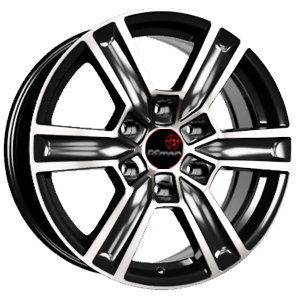 Вектор В222 7,5x17 6*139,7 Et:38 Dia:67,1 Алмаз черный