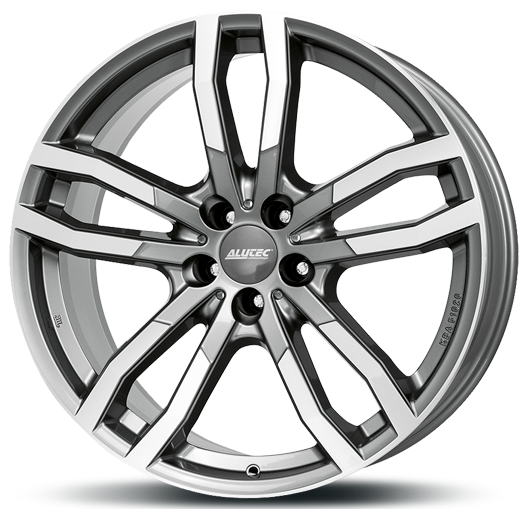 ALUTEC Drive 9,5x21 5*112 Et:53 Dia:66,6 Metal Grey Front Polished