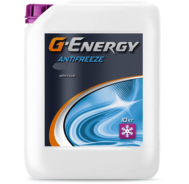 Антифриз G-Energy Antifreeze Si-OAT 40 красный 10кг