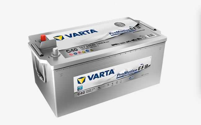 АКБ Varta B00 Promotive EFB MAX вибр/задн. ось 240Ah 1200А конус 518x276x242 740500120