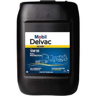 Моторное масло Mobil Delvac Modern 10W30 Full Protection 20л 157339