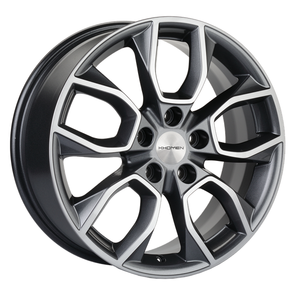 Khomen 1713 7x17 5*114,3 Et:45 Dia:67,1 Gray-FP