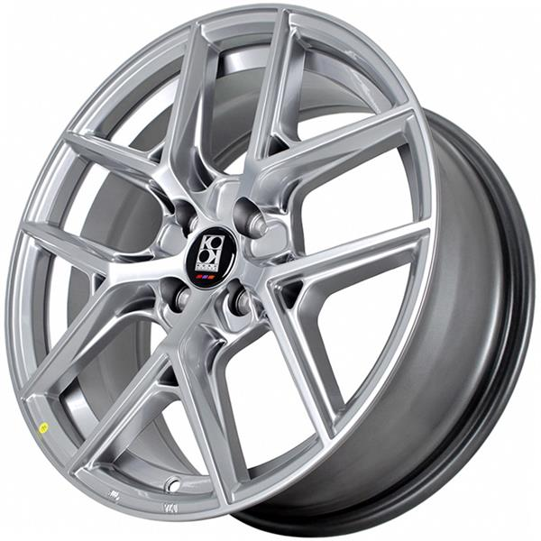 KoKo Kuture SL526 9,5x19 5*112 Et:35 Dia:66,6 Chrome Silver