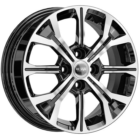 K&amp;K КС945 6x15 4*100 Et:50 Dia:60,1 Алмаз черный