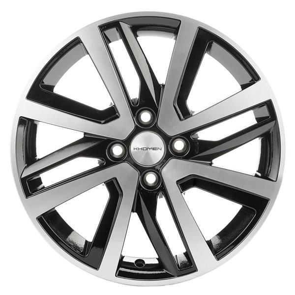 Khomen 1609 6x16 4*100 Et:37 Dia:60,1 BLACK-FP