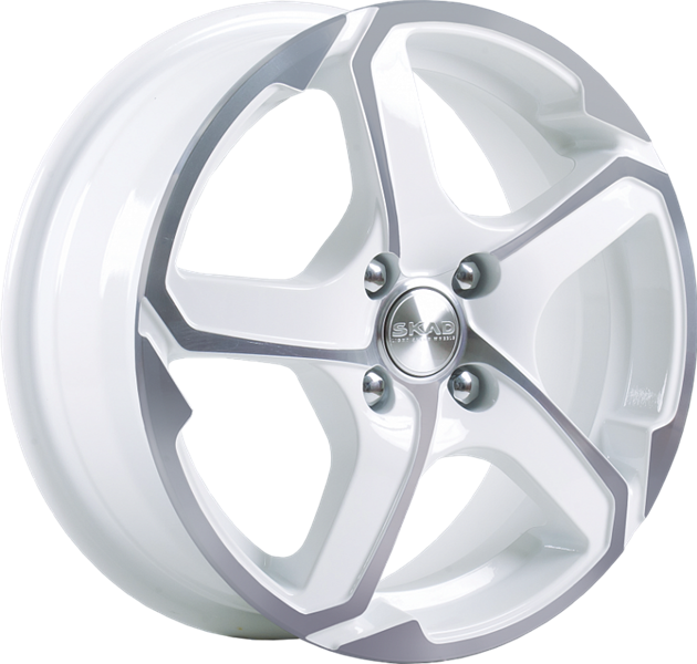 Скад Аллигатор 6x15 5*114,3 Et:38 Dia:67,1 алмаз-белый