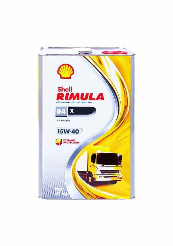Моторное масло Shell Rimula R4 X 15W-40 18 л Европа 550068415