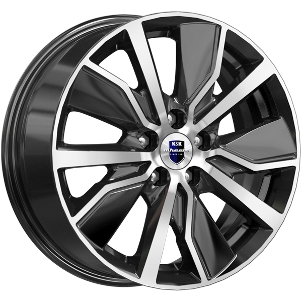 K&amp;K Гамбит 6,5x16 5*105 Et:38 Dia:56,6 Алмаз черный