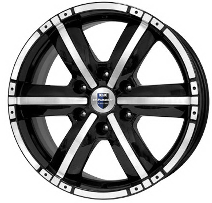 K&amp;K Окинава 7,5x17 6*139,7 Et:38 Dia:67,1 алмаз черный