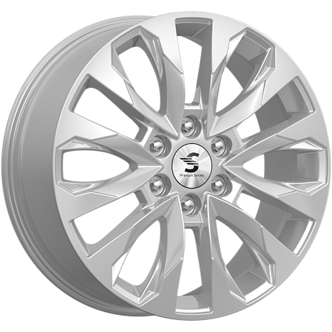 Premium Series КР007 8x20 6*139,7 Et:42 Dia:75,1 Elite Silver