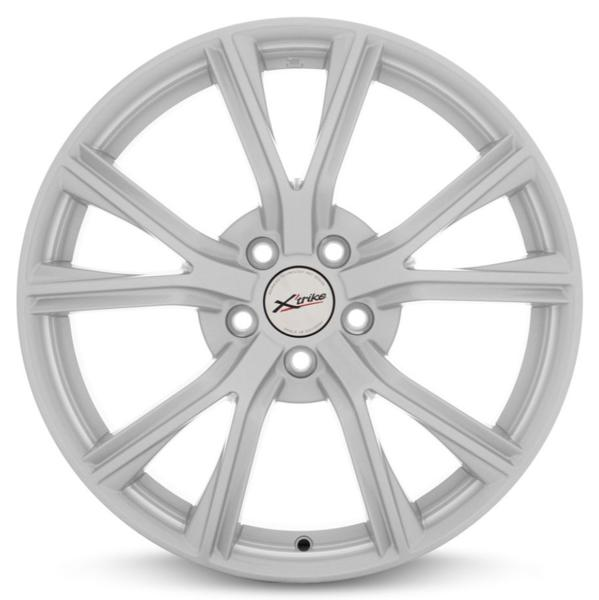 X'trike X-122 7,5x18 5*100 Et:38 Dia:67,1 Super Silver