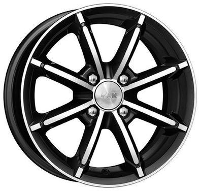 K&K Sportline 6x14 4*100 Et:40 Dia:67,1 алмаз черный