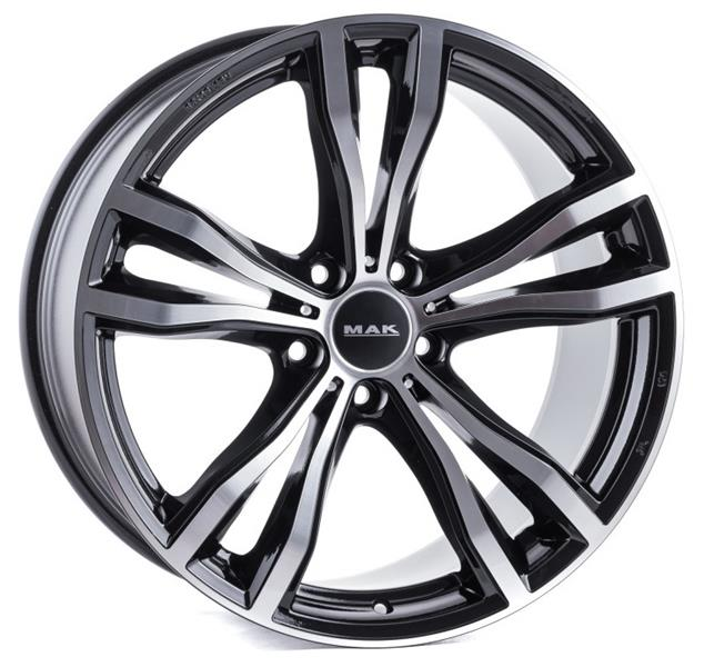 MAK X-Mode 9x19 5*120 Et:18 Dia:74,1 Black Mirror
