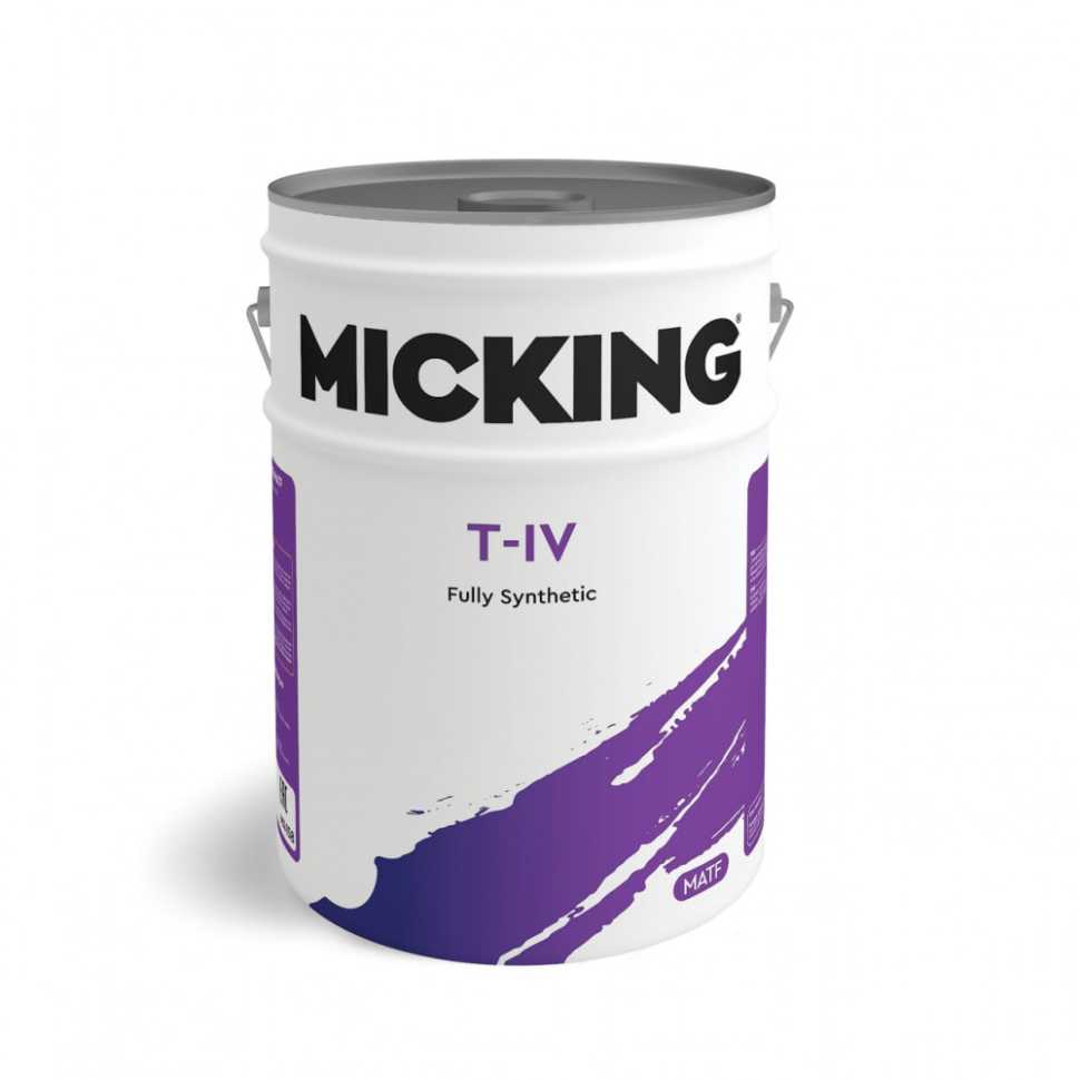 Трансмиссионное масло Micking ATF T-IV 20 л