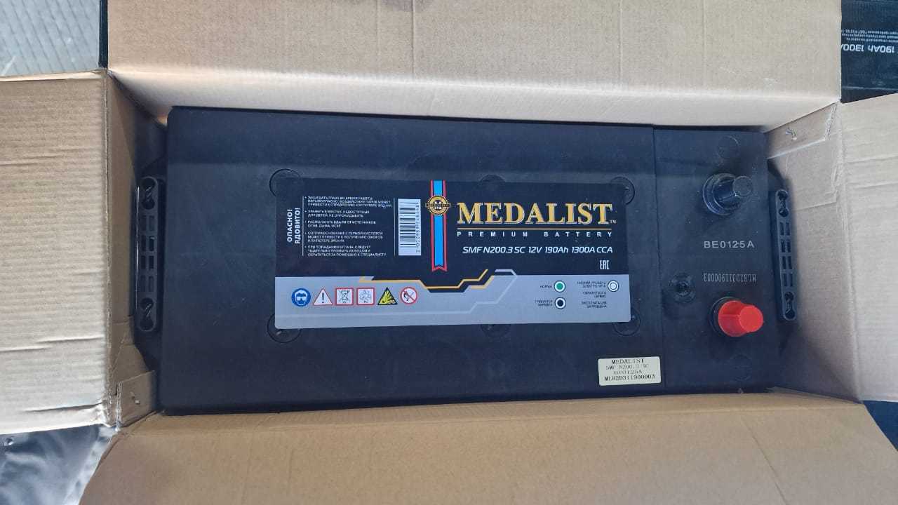 АКБ MEDALIST PREMIUM 200.3L(SC).3 200Ач 1300A 510*216*194(217)