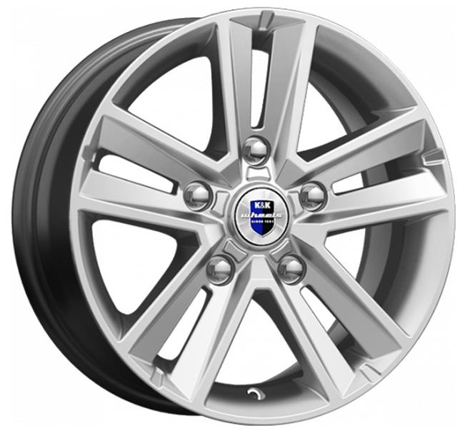 K&amp;K Арена 6,5x16 5*139,7 Et:40 Dia:98 silver