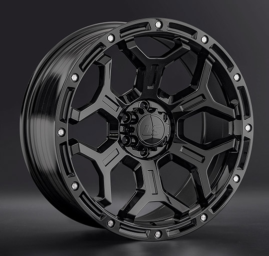 LS wheels FlowForming RC68 9x18 6*139,7 Et:25 Dia:106,1 bk