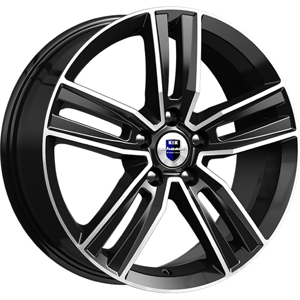 K&amp;K Танаис 7x18 5*108 Et:49 Dia:67,1 алмаз черный