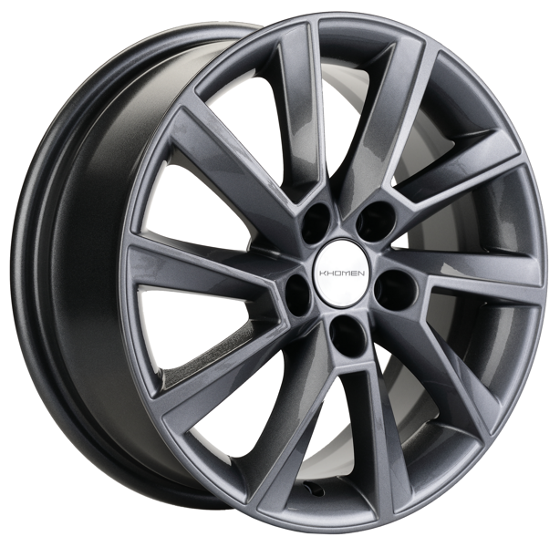 Khomen 1604 6x16 5*105 Et:39 Dia:56,6 Gray