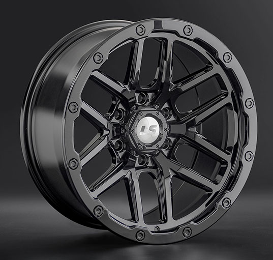 LS wheels LS1362 9,5x18 6*139,7 Et:0 Dia:106,1 bk