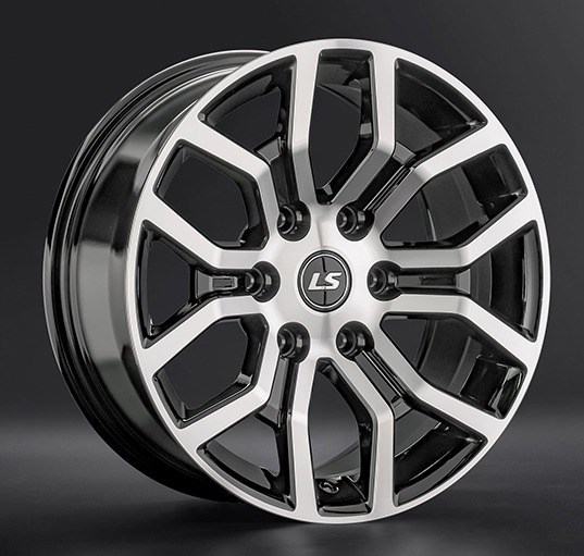 LS wheels LS1367 9x20 6*139,7 Et:25 Dia:106,1 bkf