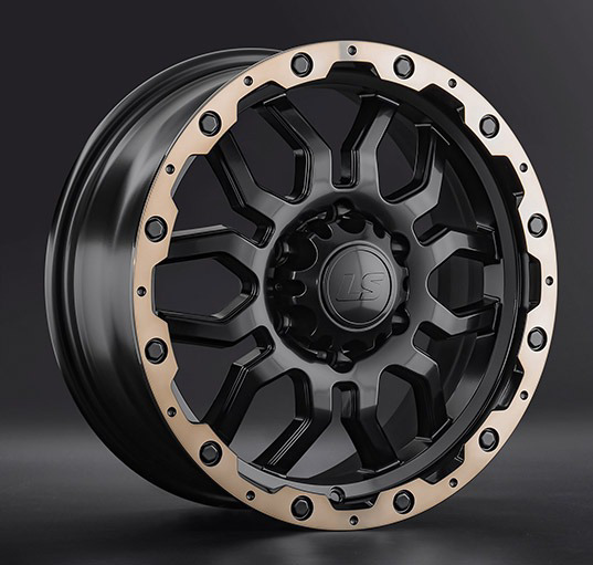 LS wheels LS1285 7,5x17 6*139,7 Et:35 Dia:100,1 BKS+BZSL