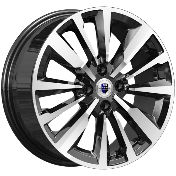 K&amp;K Эрман 6,5x16 4*98 Et:35 Dia:58,6 алмаз чёрный