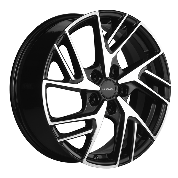 Khomen 1722 6,5x17 5*114,3 Et:45 Dia:67,1 Black-FP