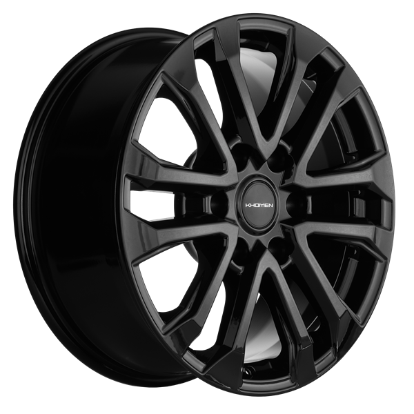 Khomen 1805 7,5x18 6*114,3 Et:38 Dia:67,1 Black