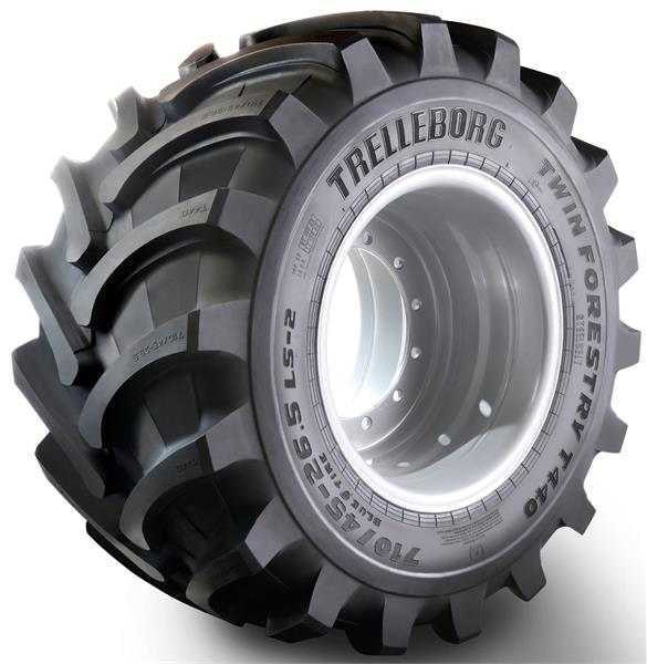600/55-26.5 165A8 Trelleborg Twin Forestry T440 TT