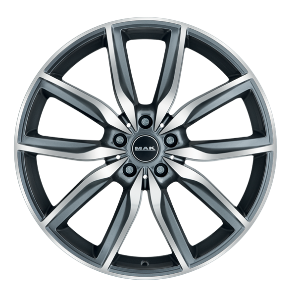MAK Allianz  9x20 5*112 Et:44 Dia:66,6 Gunmetal Mirror Face