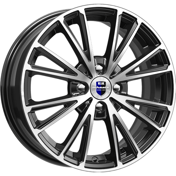 K&amp;K Меандр-оригинал 6,5x15 4*100 Et:45 Dia:67,1 алмаз чёрный