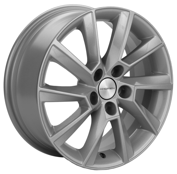 Khomen 1604 6x16 5*105 Et:39 Dia:56,6 F-Silver